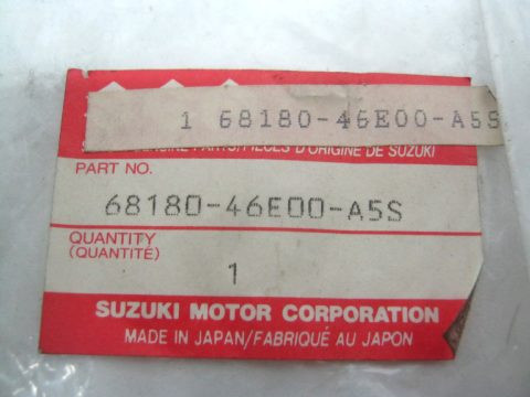 Autocollant , emblème SUZUKI réf : 68180-46E00-A5S