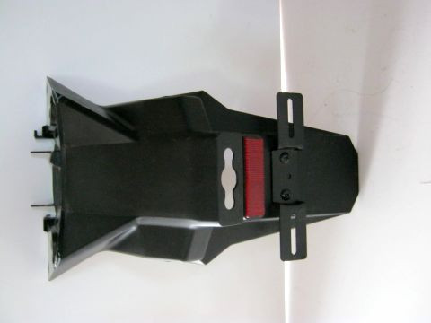 Bavette arriére,support de plaque SUZUKI 650 SV année:2009 réf:63112-16GB