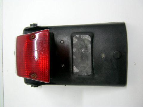 Bavette support de plaque,feu arrière YAMAHA 660 XTZ type:3YF année:1991