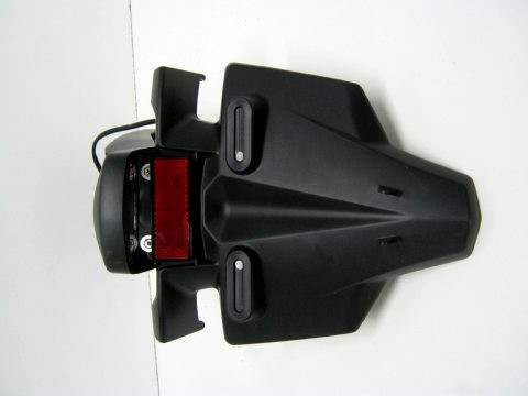 Bavette,support,éclairage de plaque arrière YAMAHA 1000 FZ1,FZ8 année:2010 type:2D1-21629