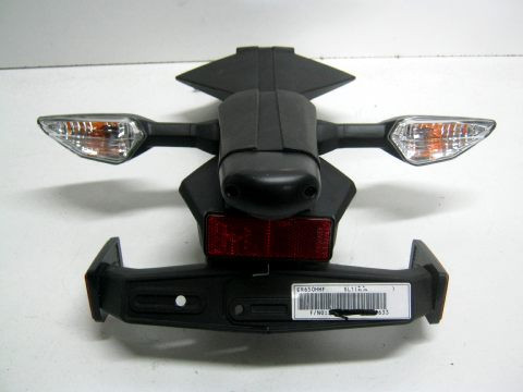 Bavette support de plaque , clignotant arriére droit et gauche KAWASAKI ER6 AN 2016