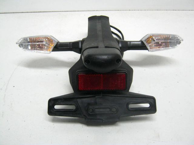 Bavette support de plaque , clignotant arrière KAWASAKI 