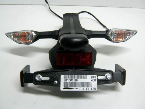 Bavette support de plaque , clignotant arrière KAWASAKI ZX10-R an 2016 