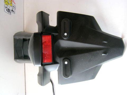 Bavette,support de plaque arriére YAMAHA  1000 FZ1 année:2010 type:2D1-21629