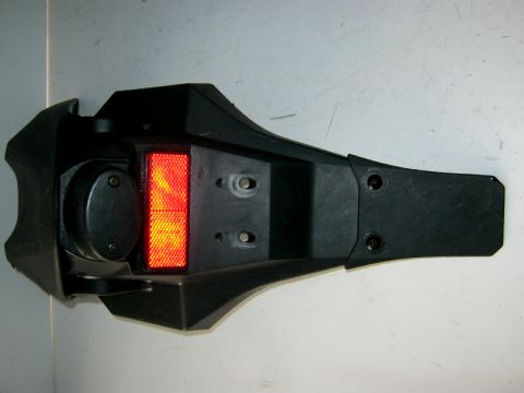 Bavette,support de plaque arriére KAWASAKI Z 750 année:2006 réf:35019-0007/1400 type:ZR750JJ2A