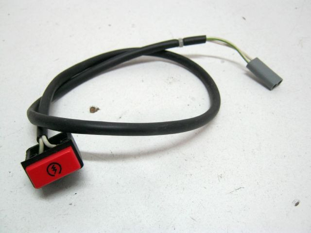 Bouton interrupteur de démarrage moto