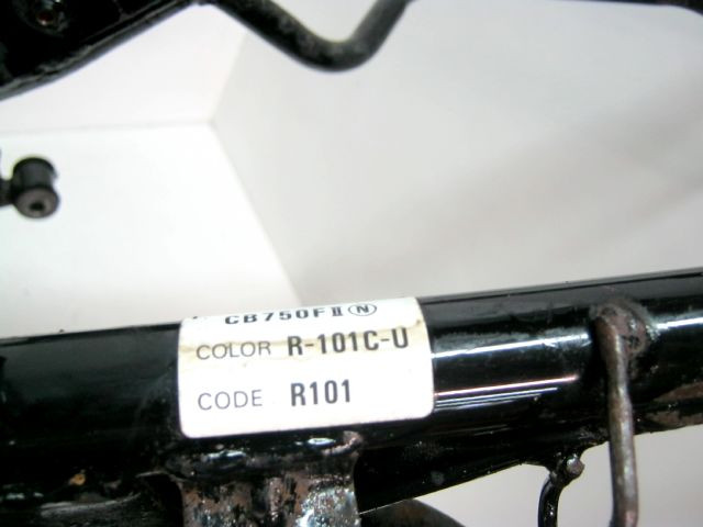 Cadre châssis carte grise HONDA 750 CB SEVEN FIFTY an 1992 type RC42  
