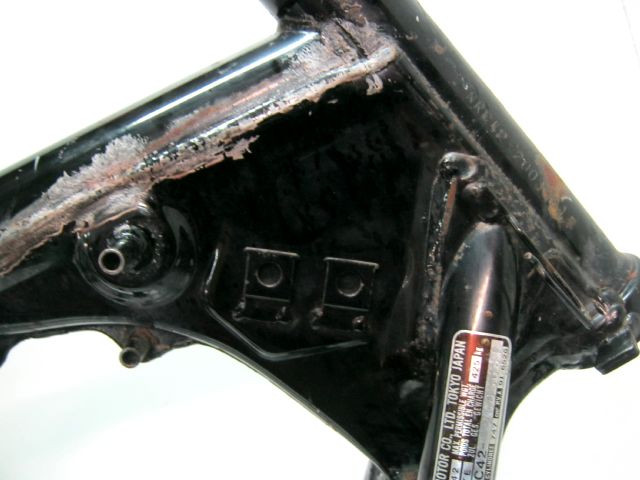 Cadre châssis carte grise HONDA 750 CB SEVEN FIFTY an 1992 type RC42  
