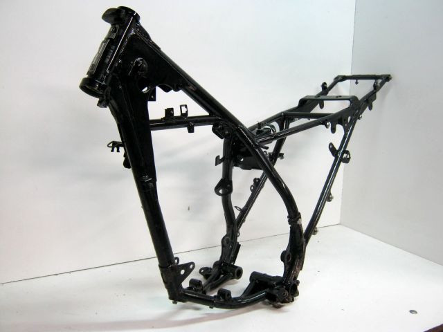 Cadre, châssis, carte grise KAWASAKI 125 KMX année 1999 type MX125B 