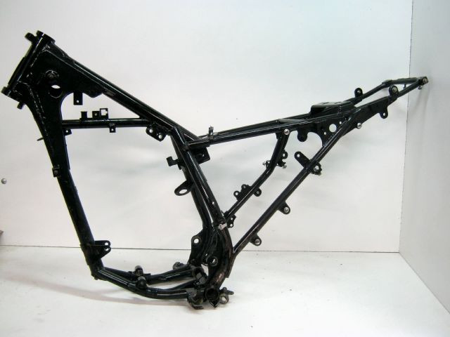Cadre, châssis, carte grise KAWASAKI 125 KMX année 1999 type MX125B 