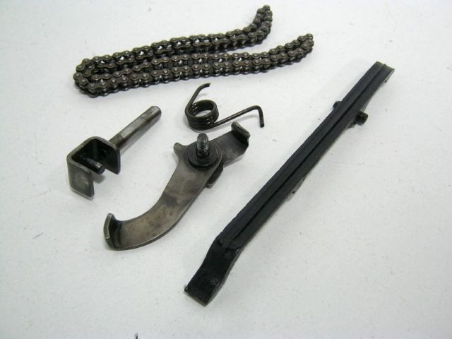 Chaine, patin, tendeur distribution HONDA 125 NX an 1989 type SD12 