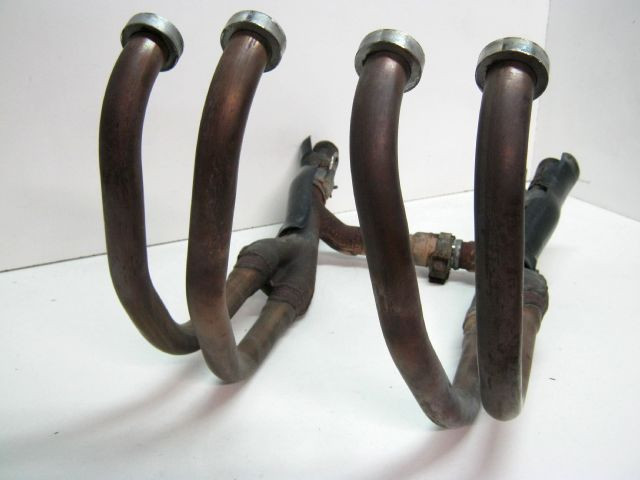 Collecteur échappement droit gauche KAWASAKI 1000 GTR an 1998 type ZGT00A réf 39178-1105, 39178-1106 