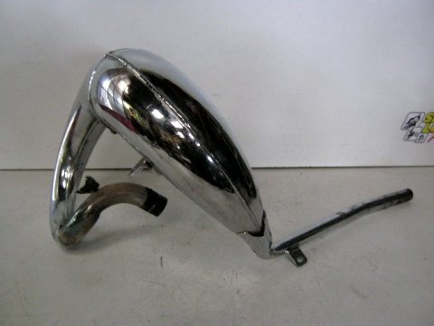 Collecteur échappement chromé GILERA 50 RCR,DERBI 50 X TREME année:2004