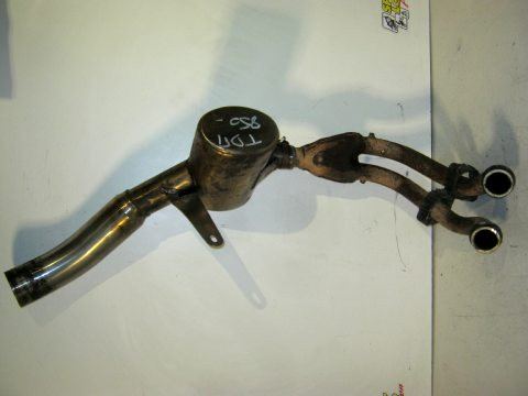 Collecteur d'échappement,boite à fumée YAMAHA 850 TDM type:4TX année:1997