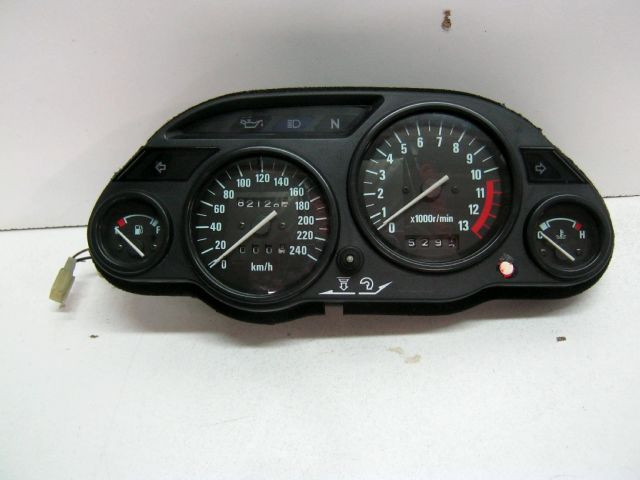 Compteur, compte tours tableau de bord KAWASAKI 1000 GTR an 1998 type ZGT00A réf 25023-1201, 25005-1558, 250051705, 25015-1329