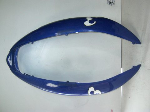Coque arrière scooter APRILIA 50 SR bleu an:2001 réf:10131