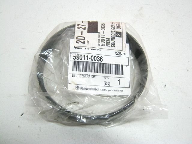 Courroie alternateur KAWASAKI 750 STINGER ZX-R an 1990 réf 59011-0036 