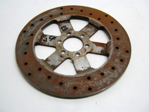 Disque de frein arrière MOTO GUZZI V 50 III type:PF année:1982