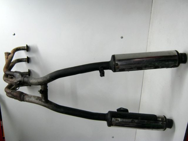 Collecteur, silencieux d'échappement SUZUKI 750 GSXF an 1990, Type GR78A réf 14306-20C11-H01 