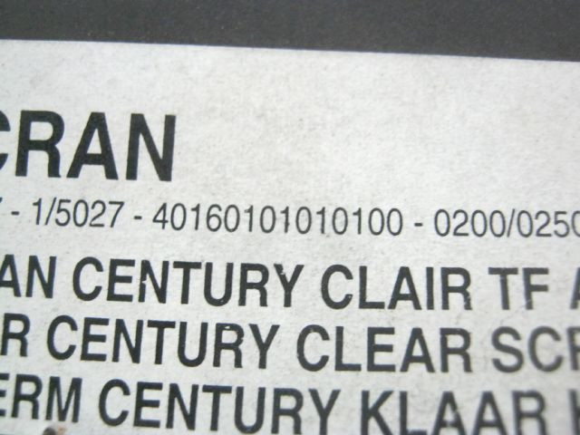 Ecran , visière casque LAZER CENTURY clair rèf 40160101010100 