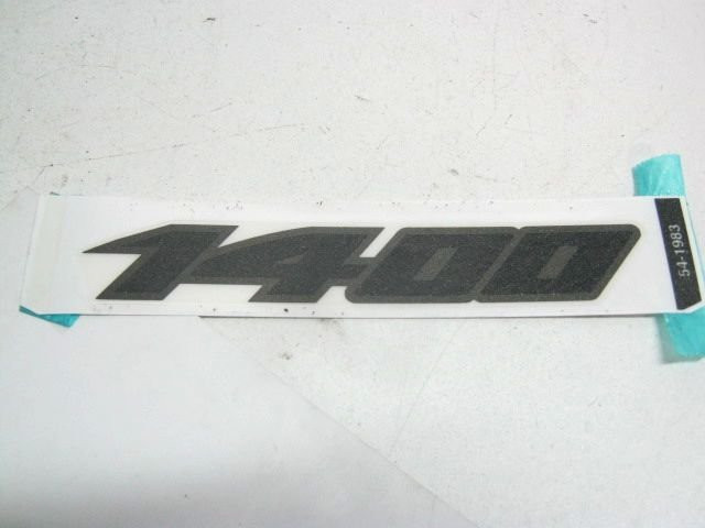 Emblème carénage KAWASAKI 1400 ZZR , ZX1400-R réf 541983