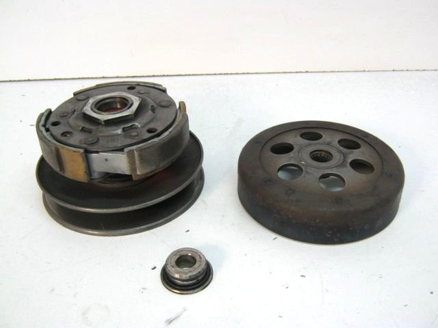 Embrayage poulie cloche YAMAHA 125 XMAX XP-R an 2010 réf 1B9E66111000, 1B9E76701000, 1B9E76600000  