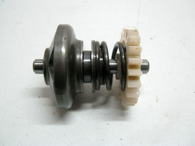 Entraineur, valve échappement KAWASAKI 125 KDX an 1990 réf 59051-1225, 99129-1003, 49111-1054 