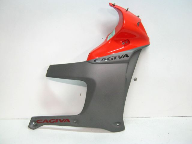Flan carénage droit CAGIVA 125 SUPERCITY an 1999 type N2 réf 8A0087722 