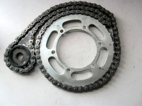 Kit chaine YAMAHA 600 DIVERSION année:2003 type:JYARJ011000 ref:38404.064