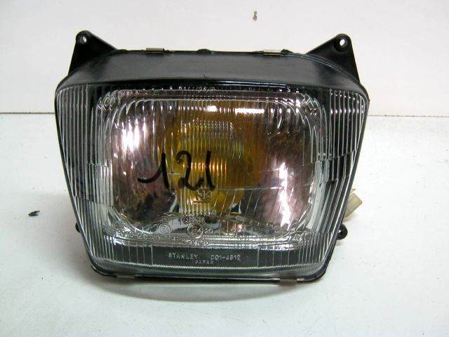 Optique de phare, faisceau éclairage  KAWASAKI  KAWASAKI 600 GPZ-R, GPZ600RB type ZX600A an 1986 réf 23007-1133 , 26001-1727