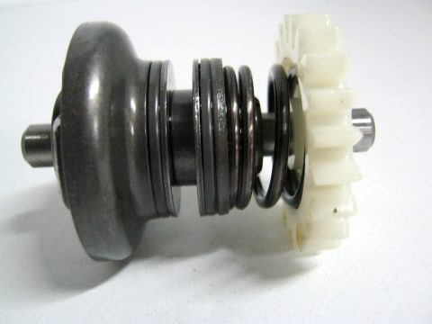 Pignon , excentrique valve échappement KAWASAKI 125 KMX année 1998 type MX125B