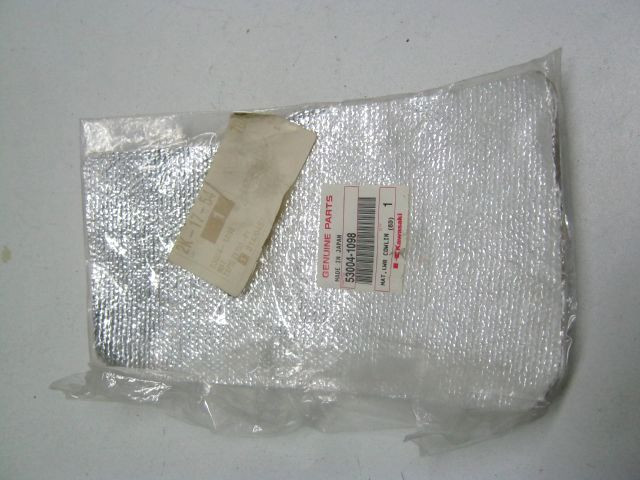 Plaque isolation thermique KAWASAKI ZXR ref 53004-1098