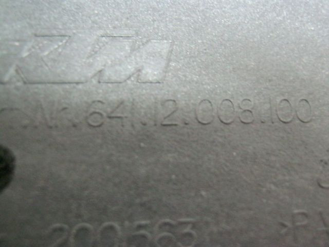 Poignée passager KTM 790 DUKE réf 64112008100, 641.12.008.100