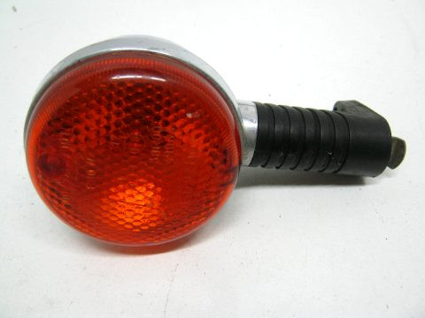 Clignotant avant droit chromé moto 