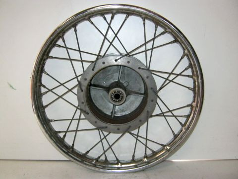 Roue avant moto à rayon 103