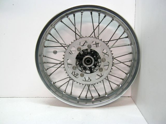 Roue jante arrière DERBI 125 TERRA an 2007 réf 86223R 