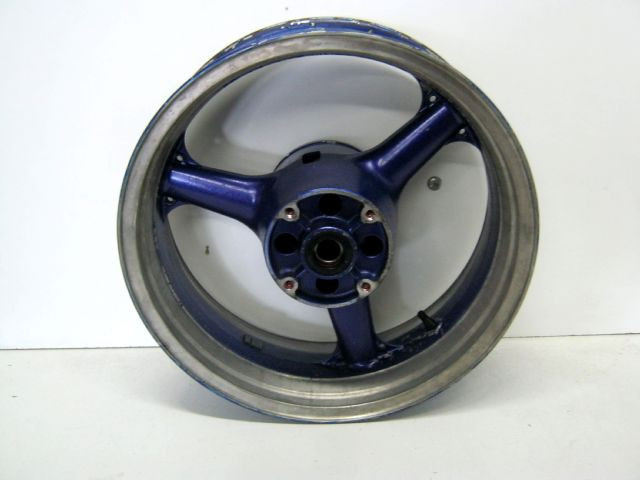 Roue , jante arrière KAWASAKI ZX-9R , 900 ZXR an 2002 type ZX900EF21A1 réf 41073-1653-5G