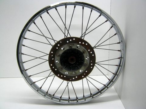 Roue jante avant occasion moto rayons 1.40 x 21 
