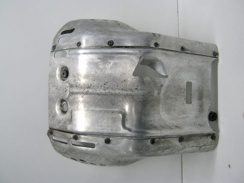 Sabot protection moteur alluminium HONDA 750 AFRICA TWIN an 1997 type RD07A