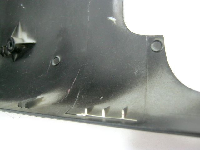 Spoiler , sabot moteur noir PIAGGIO TYPHOON année 2000