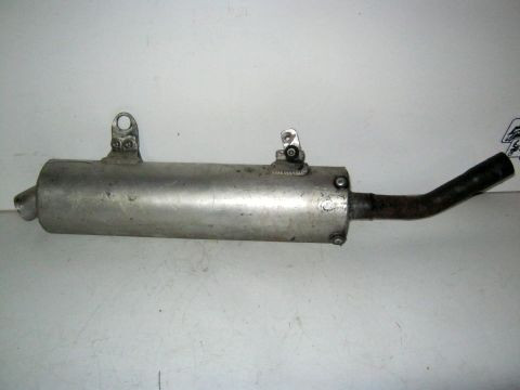 Silencieux d'échappement aluminium moto 2 temps 