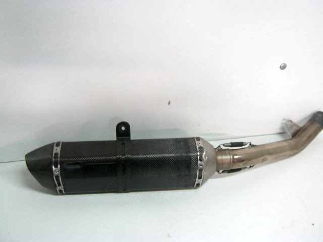 Silencieux échappement AKRAPOVIC KAWASAKI Z750 an 2010 réf M-HZ02802 
