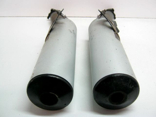 Silencieux échappement droit et gauche KAWASAKI 1000 GTR an 1998 type ZGT00A réf 18090-1718, 18090-1719 