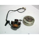 Allumage, stator, volant magnétique CAGIVA 125 SUPERCITY an 1999 type N2 réf 800059030 