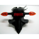 Bavette support éclairage de plaque, clignotant arriére  YAMAHA FZ6 année : 2010