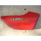 Carter latéral,flan de selle droit HONDA CB250 RS année:1982