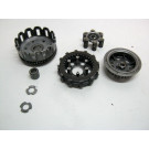 Cloche, noix, disque, plateau de pression CAGIVA 125 ROADSTER an 1999 type 1A réf 800064833, 800048874 