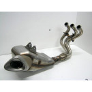 Collecteur , silencieux échappement YAMAHA 900 MT09 type 1RC , 2PP an 2015 réf 1RC-14710-00