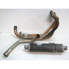 Ligne échappement collecteur, silencieux LEOVINCE HONDA 600 HORNET an 2000 réf SGI63400232 