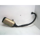 Ligne collecteur silencieux échappement moto réf ZOUTS 125-X.16